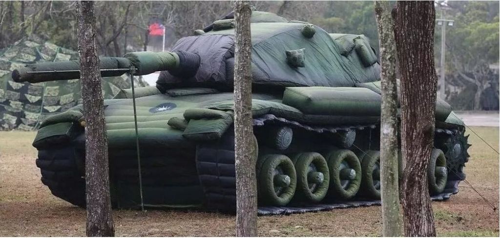 中卫军用充气坦克